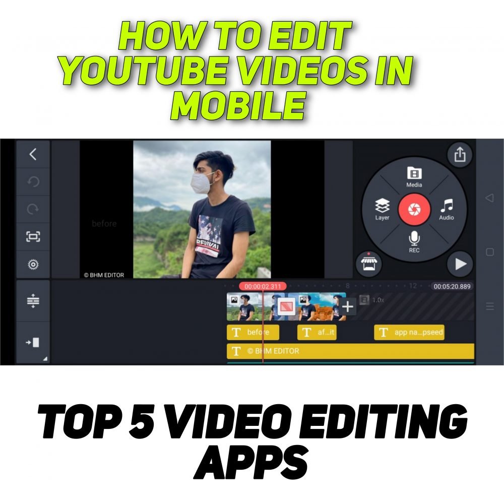best app for edit video for youtube