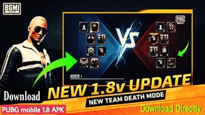 PUBG mobile 1.8 update apk download