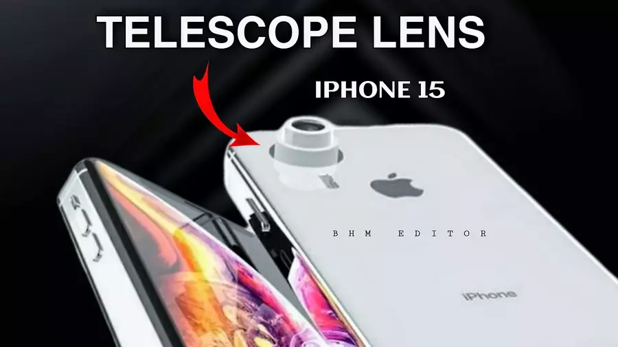 Telephoto Lens on iPhone 15 Iphone 15 periscope lens
